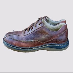 Doc Martens Vintage Size 10 Men Brown Leather Lace Bicycle Loafer Shoe 11200 y2k